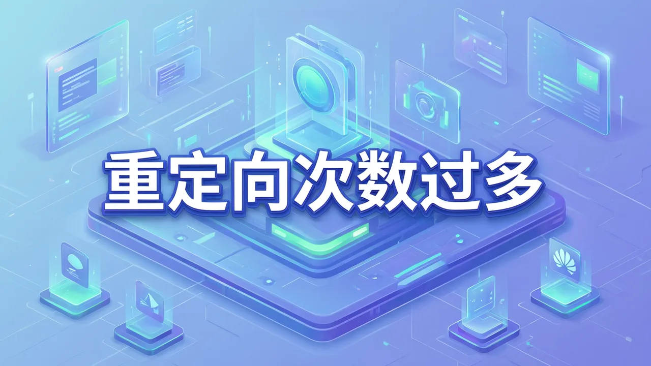 重定向次数过多