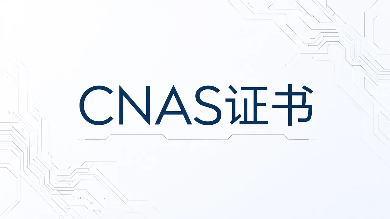 CNAS证书