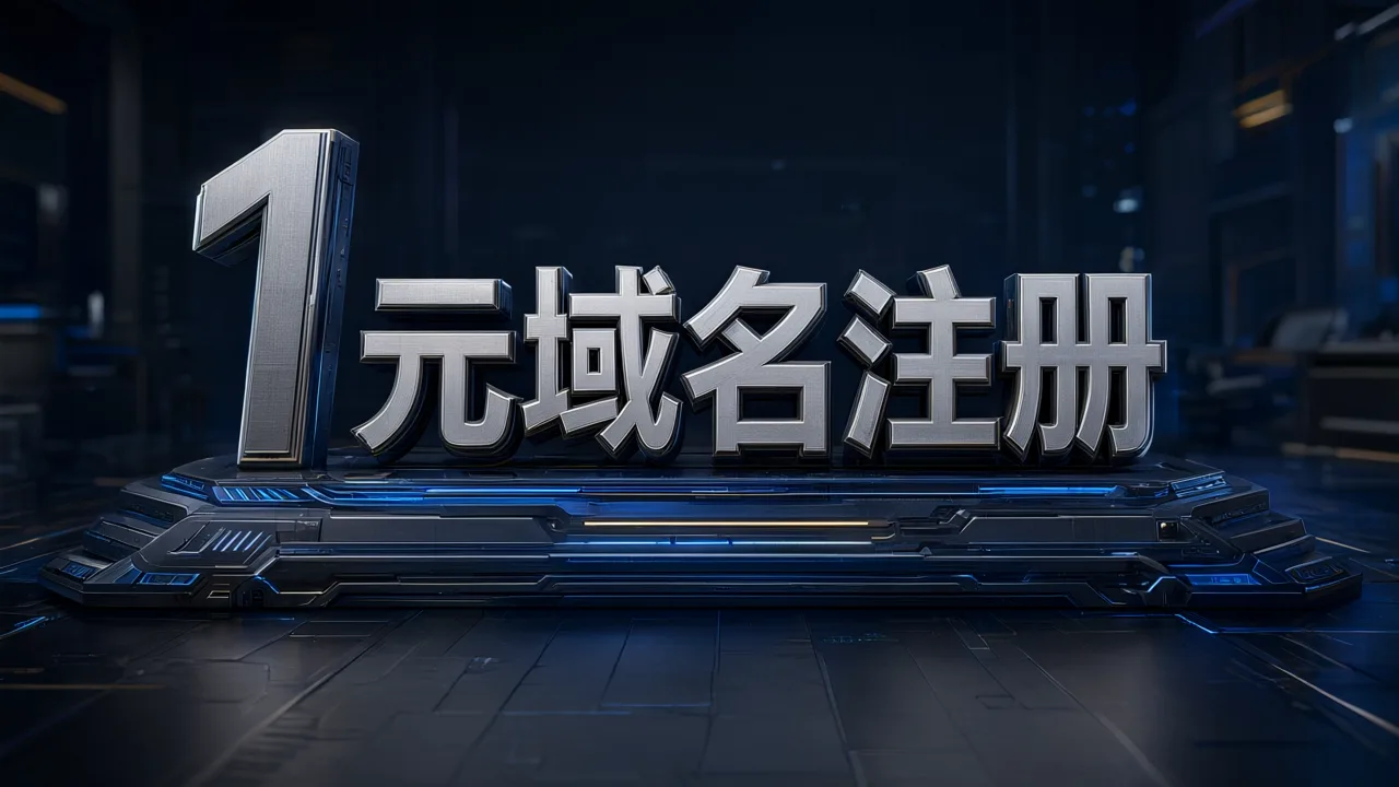 1元域名注册