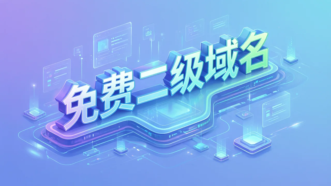 免费二级域名