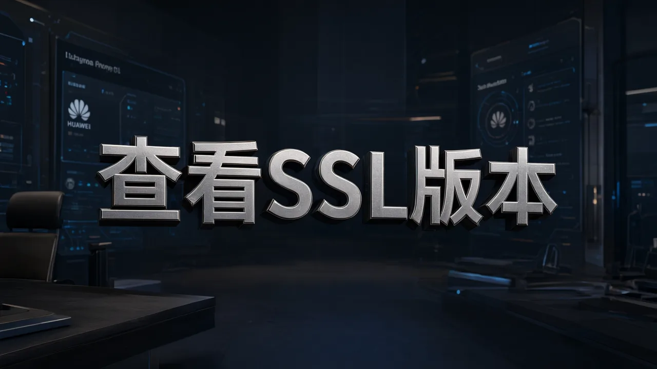 查看SSL版本