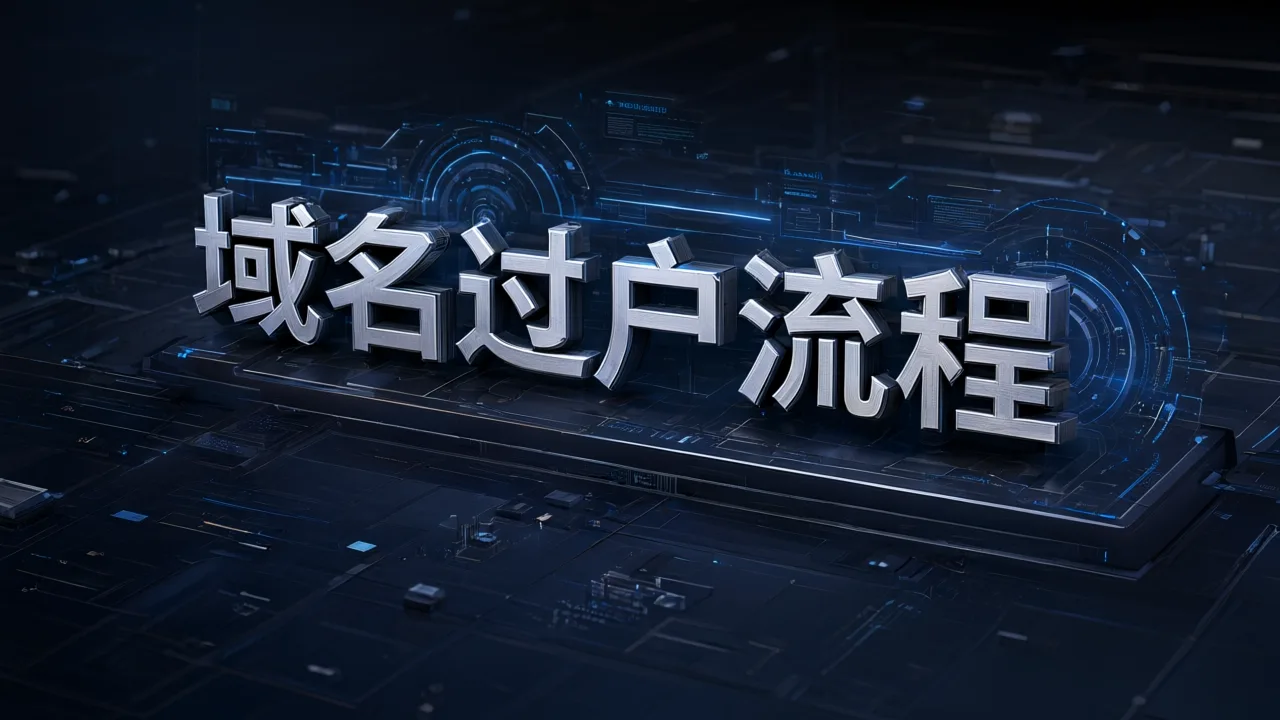 域名过户流程