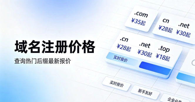 域名注册价格