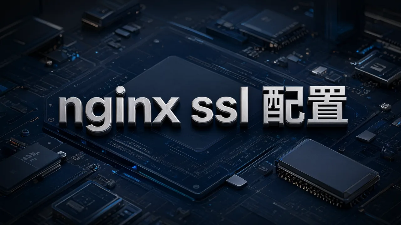 nginx ssl 配置
