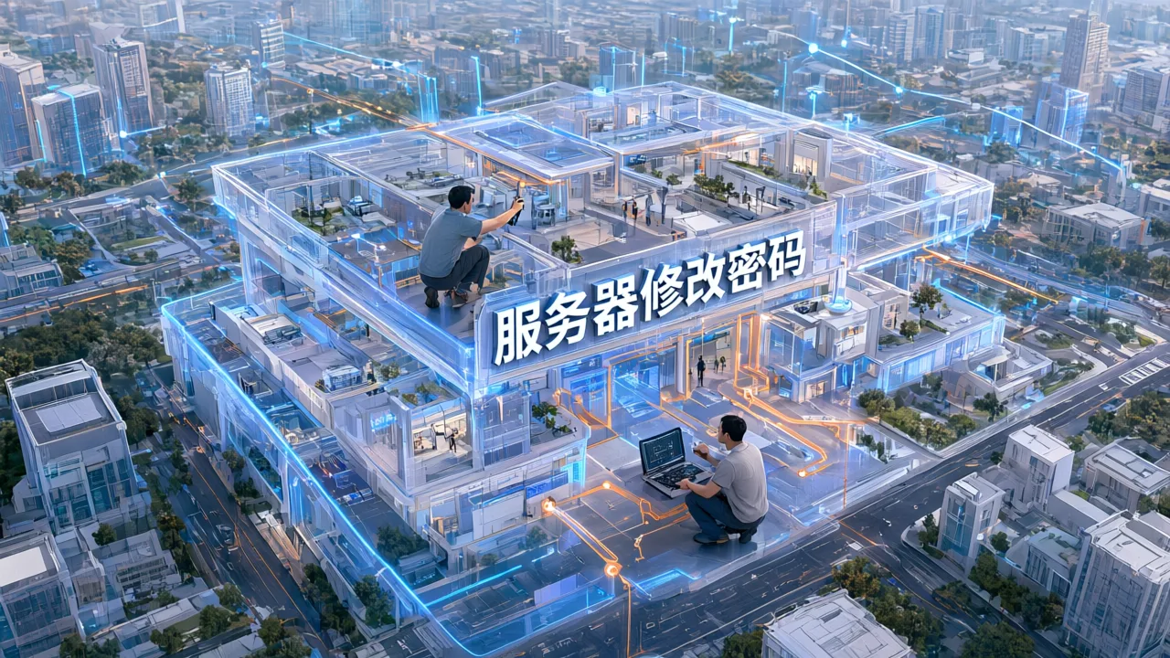 服务器修改密码