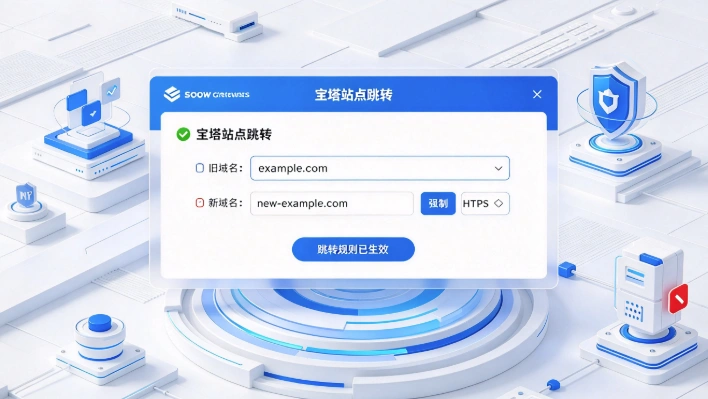 宝塔站点跳转