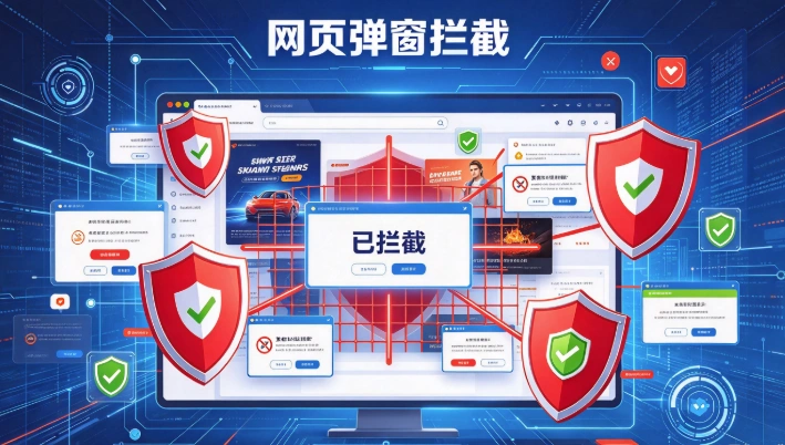 网页弹窗拦截