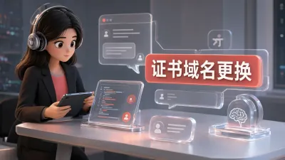 证书域名更换