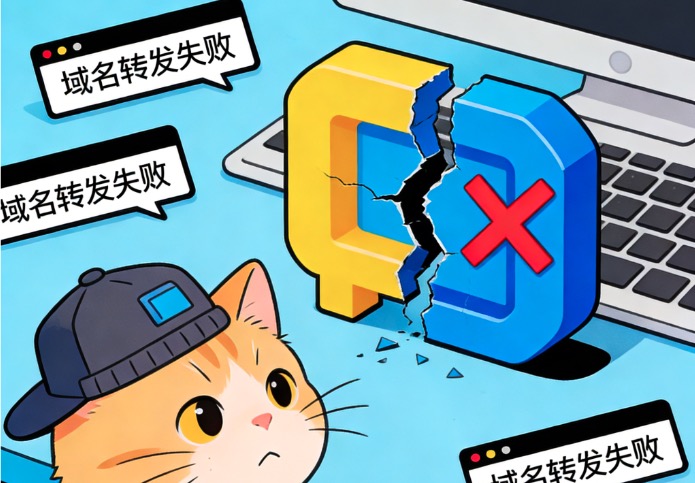 域名转发失败