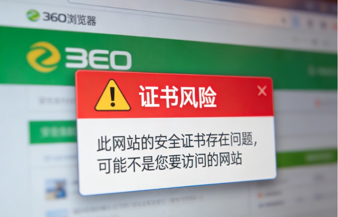 360浏览器证书风险