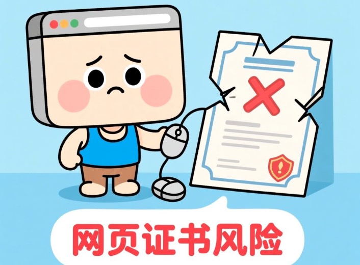网页证书风险